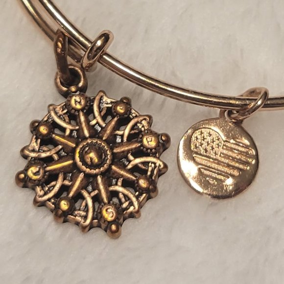 Alex and Ani Compass RARE Adjustable Like New - Picture 3 of 4